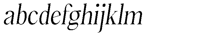 Magerist Semi Condensed Slant FONT