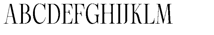 Magerist Semi Condensed Font UPPERCASE