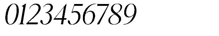 Magerist Semi Expanded Slant Font OTHER CHARS