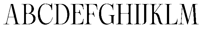 Magerist Semi Expanded Font UPPERCASE