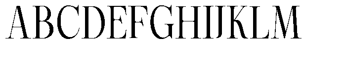Magerist Var Extra Light Font UPPERCASE