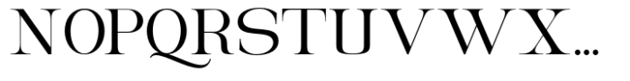 Magerla Serif Regular Font UPPERCASE