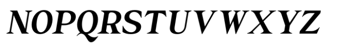Magern Italic Font UPPERCASE