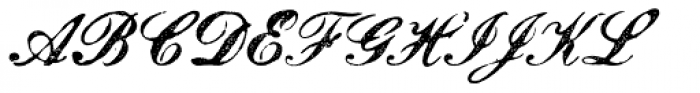 Magesta Script Regular Font UPPERCASE