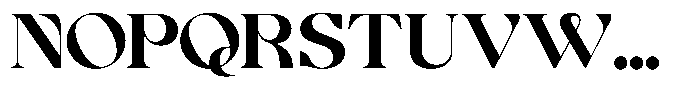Mageth Font UPPERCASE