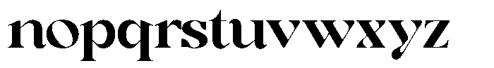 Mageth Font LOWERCASE