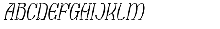 Magfios Italic Font UPPERCASE