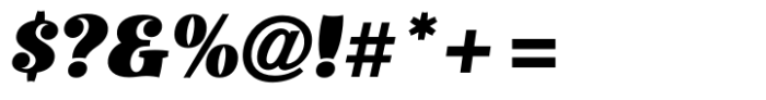 Maggiore Bold Italic Font OTHER CHARS