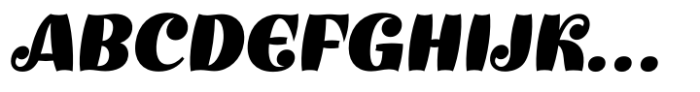Maggiore Bold Italic Font UPPERCASE