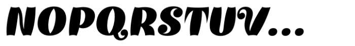 Maggiore Bold Italic Font UPPERCASE