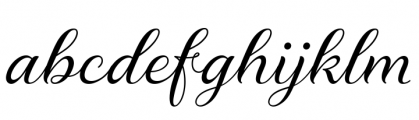 Maghfirah Regular Font LOWERCASE