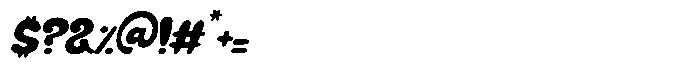 Magibox Italic Font OTHER CHARS