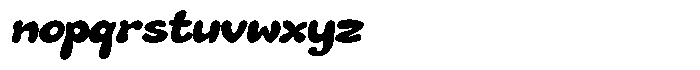 Magibox Italic Font LOWERCASE