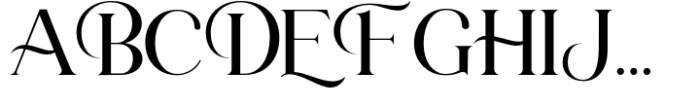 Magic Bright Script Serif Bold Font UPPERCASE