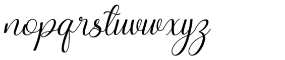 Magic Heart Italic Font LOWERCASE