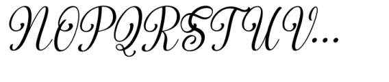 Magic Heart Swash Italic Font UPPERCASE