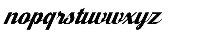 Magic Parade Italic Font LOWERCASE