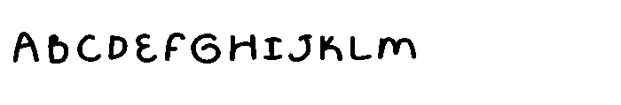Magic Paw SL Magic Paw Bold Font UPPERCASE