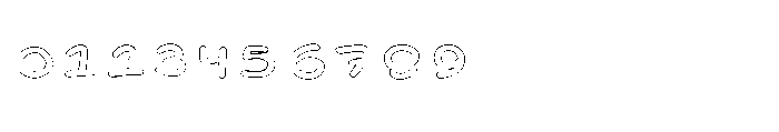 Magic Paw SL Magic Paw Outline Bold Font OTHER CHARS