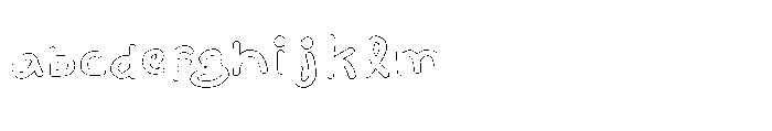 Magic Paw SL Magic Paw Outline Bold FONT