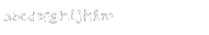 Magic Paw SL Magic Paw Outline Regular FONT