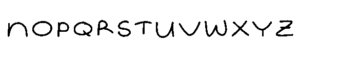 Magic Paw SL Magic Paw Regular Font UPPERCASE