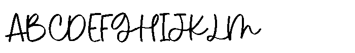 Magic Sketch Font UPPERCASE