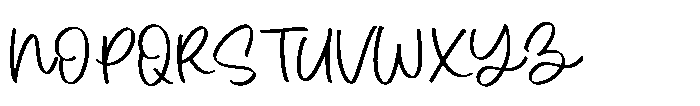 Magic Sketch Font UPPERCASE