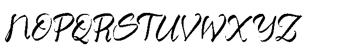 Magic Soft Italic Font UPPERCASE