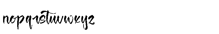 Magic Soft Regular Font LOWERCASE