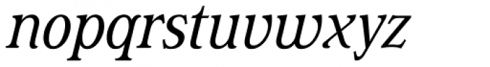Magica Italic Font LOWERCASE