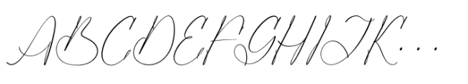 Magica Winters Regular Font UPPERCASE