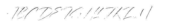 Magical Delight Italic Font UPPERCASE