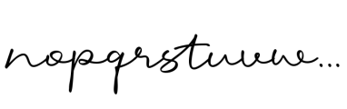 Magical Journey Font LOWERCASE