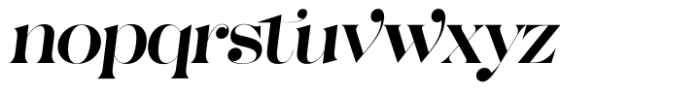 Magical Nordic Swash Italic Font LOWERCASE