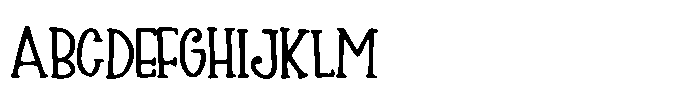 Magical Season Handwriting Font UPPERCASE