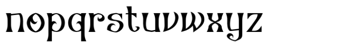 Magical Stranger Regular Font LOWERCASE