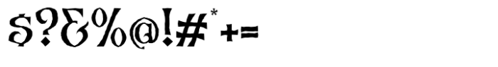 Magical Stranger Rough Font OTHER CHARS