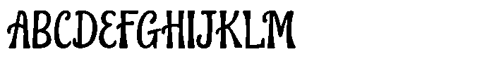 Magical Things Font UPPERCASE