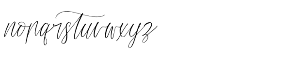 Magicals Billery Regular Font LOWERCASE