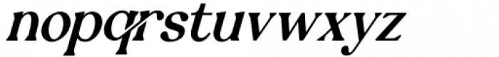 Magicher Italic Font LOWERCASE