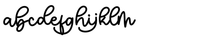 Magicjar Regular Font LOWERCASE