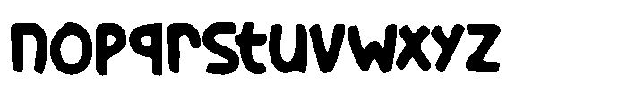 Magikal Font LOWERCASE