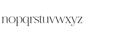 Maginia Font LOWERCASE