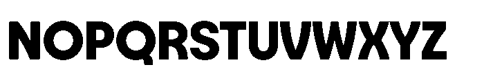 Magiore VF Magiore Bold Font UPPERCASE