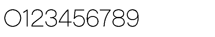 Magiore VF Magiore Thin Font OTHER CHARS