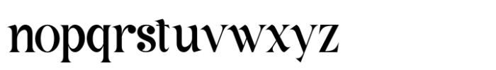 Magira Regular Font LOWERCASE
