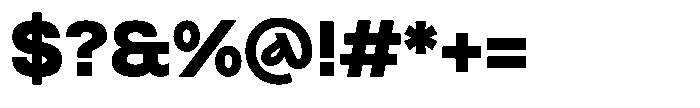 Magise Pro Black Font OTHER CHARS