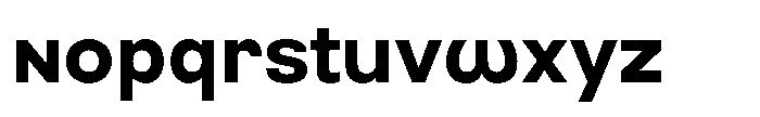 Magise Pro Bold Font LOWERCASE