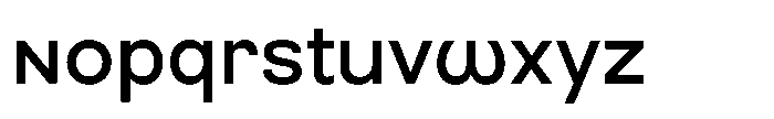 Magise Pro Medium Font LOWERCASE